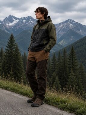 Y2K Master Sportsman Canvas Hunting Pants Mens 32x28 Brown Outdoor Utility